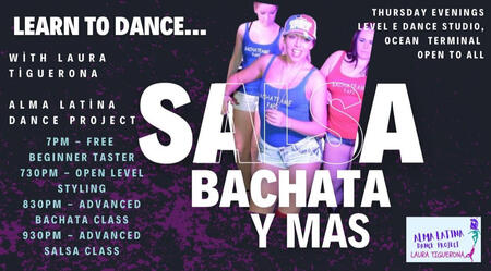 ***Salsa & Bachata Classes Edinburgh, Central Scotland & Internationally with Laura Tiguerona***